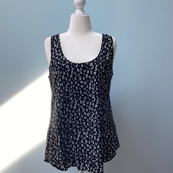Anthropologie Tops - Anthropologie mixed fabric tank by Dolan Left Coast